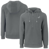Los Angeles Dodgers Cutter & Buck Roam Eco Recycled Tri-Blend Half-Zip Hoodie - MLB