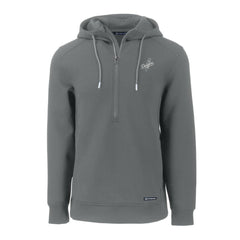 Los Angeles Dodgers Cutter & Buck Roam Eco Recycled Tri-Blend Half-Zip Hoodie - MLB