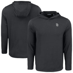 San Diego Padres Cutter & Buck Coastline Epic Comfort Eco Recycled Hoodie T-Shirt - MLB