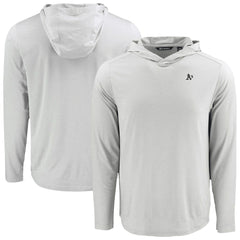 Athletics Cutter & Buck Coastline Epic Comfort Eco Recycled Hoodie T-Shirt - MLB