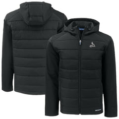 St. Louis Cardinals Cutter & Buck Evoke Hybrid Eco Softshell Recycled Full-Zip Hoodie Jacket - MLB