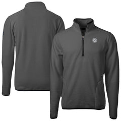 Washington Nationals Cutter & Buck Cascade Eco Fleece Quarter-Zip Jacket - MLB