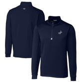 Los Angeles Dodgers Cutter & Buck Big & Tall Traverse Stretch Quarter-Zip Pullover Top - MLB