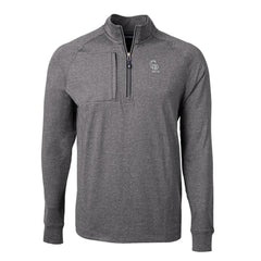 Colorado Rockies Cutter & Buck Big & Tall Adapt Eco Raglan Quarter-Zip Jacket - MLB