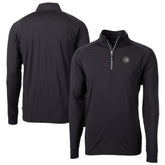 Chicago Cubs Cutter & Buck Big & Tall Adapt Eco DryTec Raglan Quarter-Zip Jacket - MLB