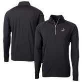 Los Angeles Dodgers Cutter & Buck Big & Tall Adapt Eco DryTec Raglan Quarter-Zip Jacket - MLB