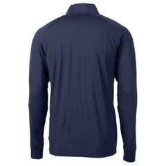 Los Angeles Dodgers Cutter & Buck Big & Tall Adapt Eco DryTec Raglan Quarter-Zip Jacket - MLB