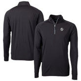 New York Yankees Cutter & Buck Big & Tall Adapt Eco DryTec Raglan Quarter-Zip Jacket - MLB