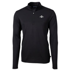 San Francisco Giants Cutter & Buck Big & Tall Virtue Eco Pique Quarter-Zip Jacket - MLB