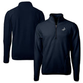 Los Angeles Dodgers Cutter & Buck Big & Tall Cascade Eco Fleece Quarter-Zip Jacket - MLB