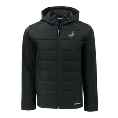 Los Angeles Dodgers Cutter & Buck Big & Tall Evoke Hybrid Eco Softshell Recycled Full-Zip Hooded PrimaLoft Jacket - MLB