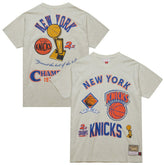 New York Knicks Hardwood Classics Legacy Defined Retro Championship T-Shirt Oatmeal - NBA
