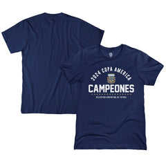 Argentina National Team 1863FC 2024 Copa America Champions T-Shirt Navy - FIFA World CUP