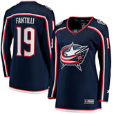 Adam Fantilli Columbus Blue Jackets Fanatics Women's Home Premier Breakaway Player Jersey Breakaway Jersey - Navy - NHL