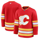 Calgary Flames Fanatics Home Premium Jersey - Red - NHL