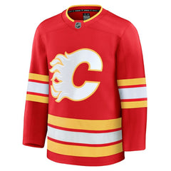 Calgary Flames Fanatics Home Premium Jersey - Red - NHL