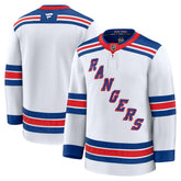 New York Rangers Fanatics Away Premium Jersey - White - NHL
