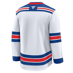New York Rangers Fanatics Away Premium Jersey - White - NHL