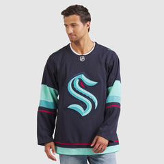 Seattle Kraken Fanatics Home Premium Jersey - Deep Sea Blue - NHL