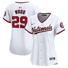 James Wood Washington Nationals Nike Women's Home Limited Player Jersey - MLB