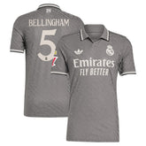 Jude Bellingham Real Madrid Originals 2024/25 Third Player Jersey Charcoal | Adidas cheap