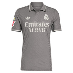 Vini Jr. Real Madrid Originals 2024/25 Third Player Jersey Charcoal | Adidas