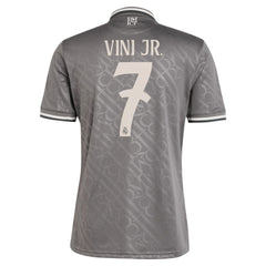 Vini Jr. Real Madrid Originals 2024/25 Third Replica Player Jersey Charcoal | Adidas discount