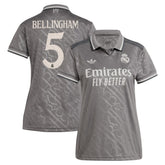 Jude Bellingham Real Madrid Originals Women's 2024/25 Third Replica Player Jersey Charcoal | Adidas Online