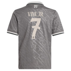 Vini Jr. Real Madrid Originals Youth 2024/25 Third Replica Player Jersey Charcoal | Adidas Online