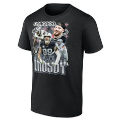 Maxx Crosby Las Vegas Raiders Notorious Player Graphic T-Shirt Black | Fanatics