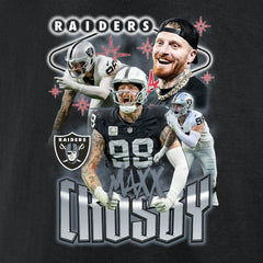 Maxx Crosby Las Vegas Raiders Notorious Player Graphic T-Shirt Black | Fanatics