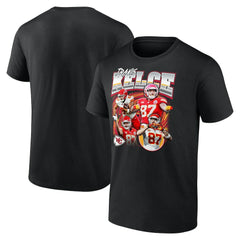 Travis Kelce Kansas City Chiefs Notorious Player Graphic T-Shirt Black | Fanatics