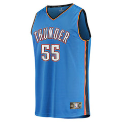 Isaiah Hartenstein Oklahoma City Thunder Fast Break Replica Player Jersey Icon Edition Blue - NBA
