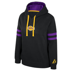 Los Angeles Lakers Stadium Essentials Women's Road Game Pullover Hoodie Black - NBA