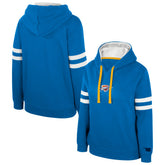 Oklahoma City Thunder Stadium Essentials Women's Road Game Pullover Hoodie Blue - NBA