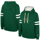 Milwaukee Bucks Stadium Essentials Women's Road Game Pullover Hoodie Hunter Green - NBA