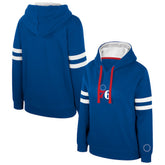 Philadelphia 76ers Stadium Essentials Women's Road Game Pullover Hoodie Royal - NBA