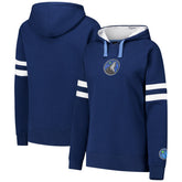 Minnesota Timberwolves Stadium Essentials Women's Road Game Pullover Hoodie Navy - NBA