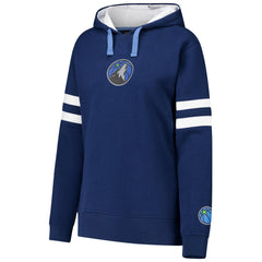 Minnesota Timberwolves Stadium Essentials Women's Road Game Pullover Hoodie Navy - NBA