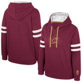 Cleveland Cavaliers Stadium Essentials Women's Road Game Pullover Hoodie Wine - NBA