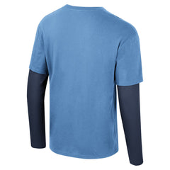 Memphis Grizzlies Stadium Essentials Unisex Spectator 2fer Long Sleeve T-Shirt Light Blue - NBA