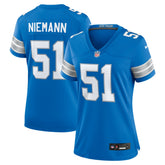 Ben Niemann Detroit Lions Women's Team Game Jersey Blue | Nike for Sale