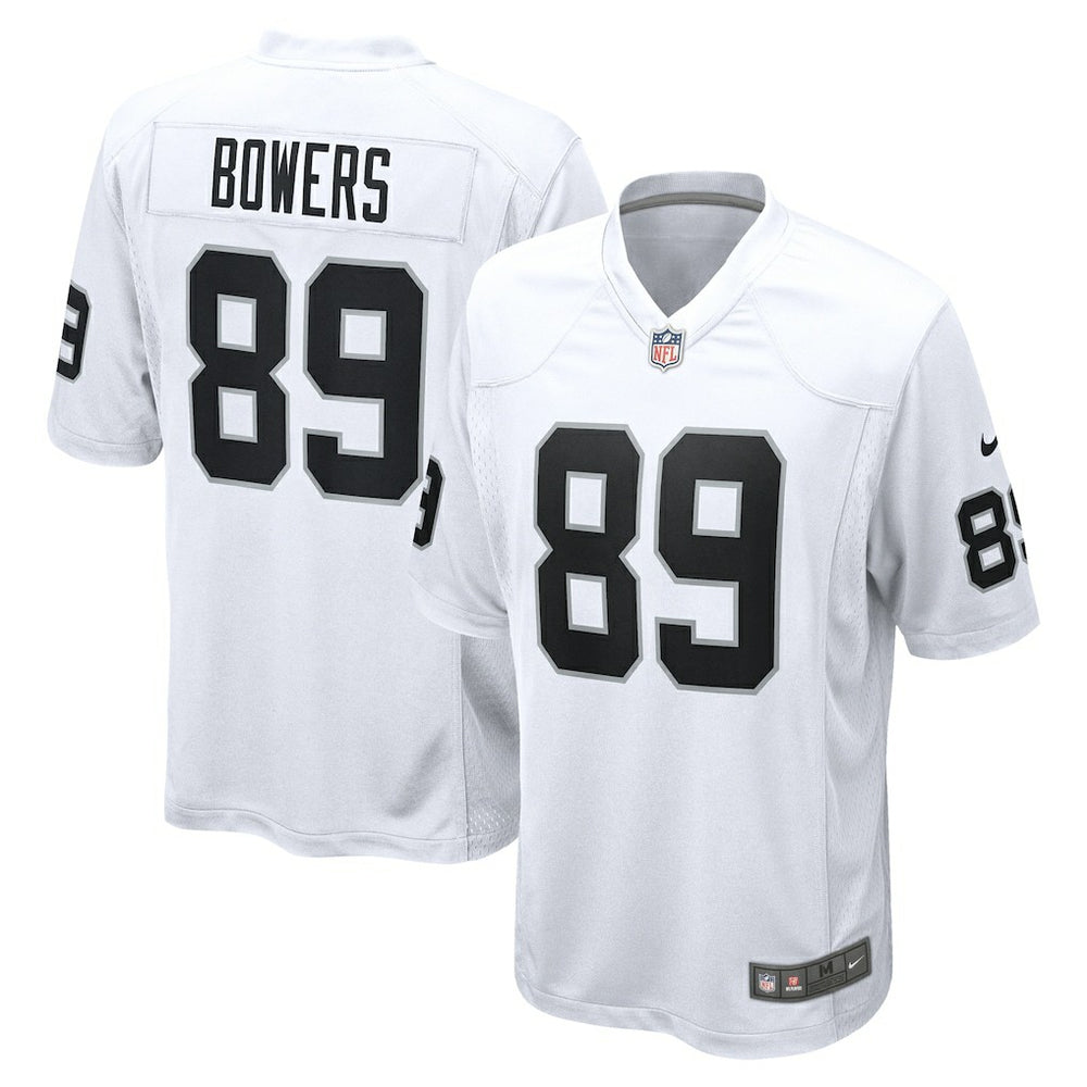 Brock Bowers Las Vegas Raiders Game Jersey White | Nike for Sale