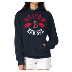 Boston Red Sox G-III 4Her by Carl Banks Women's Round Team Pullover Hoodie - MLB