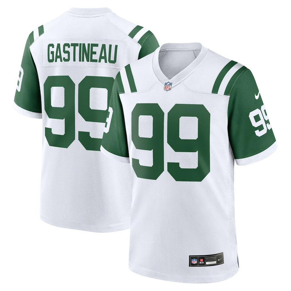Mark Gastineau New York Jets Retired Player Alternate Game Jersey White | Nike for Sale