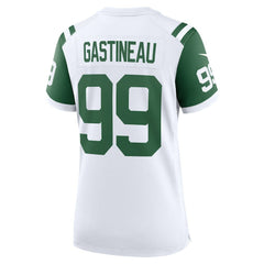 Mark Gastineau New York Jets Women's Classic Alternate Retired Player Game Jersey White | Nike for Sale