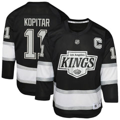 Anze Kopitar Los Angeles Kings Youth Replica Player Jersey - Black - NHL