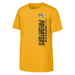 Nashville Predators Youth Atmosphere T-Shirt - Gold - NHL