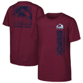 Colorado Avalanche Youth Atmosphere T-Shirt - Burgundy - NHL