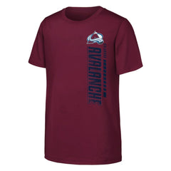 Colorado Avalanche Youth Atmosphere T-Shirt - Burgundy - NHL